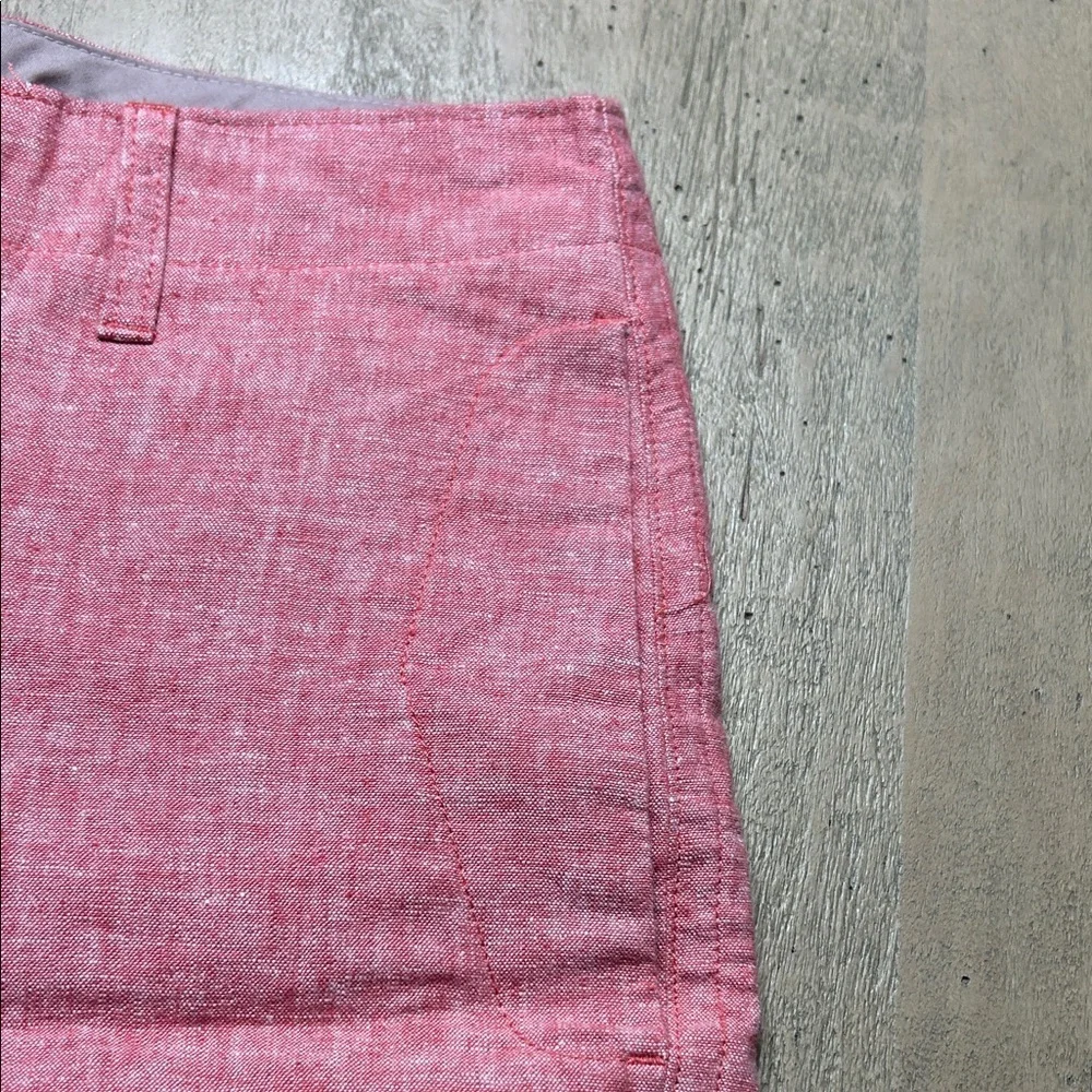 J. Crew Men's Pink Flat Front Shorts